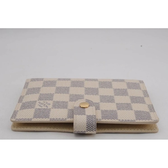 Authentic Louis Vuitton Damier Azur Agenda PM Day Planner Cover CA4028 - Picture 14 of 16